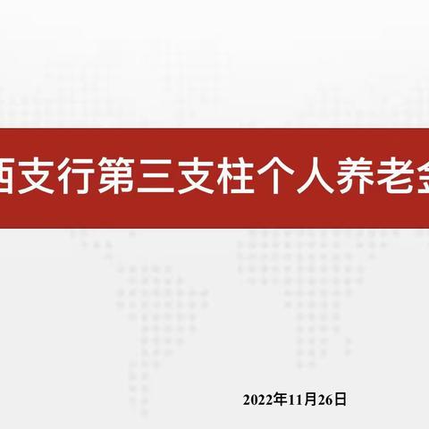 【上下同欲·全力以赴】城西支行组织召开个人养老金业务推动会