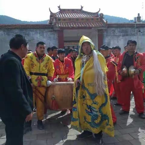 2018年正月十五百草村街头表演