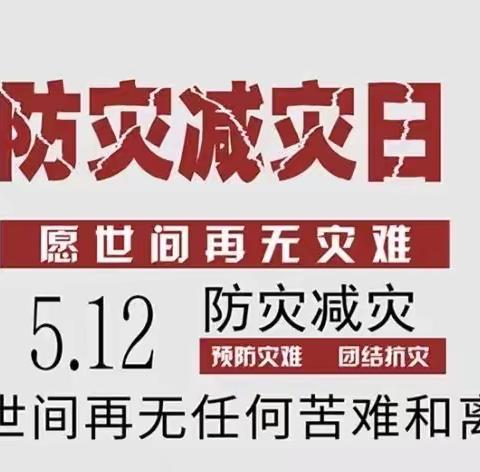 减轻灾害风险 守护美好家园--六中实小2022年全国防灾减灾日防震减灾宣传