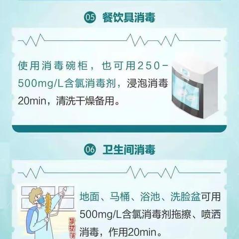 张掖市第四中学 师生居家安全        消毒提示