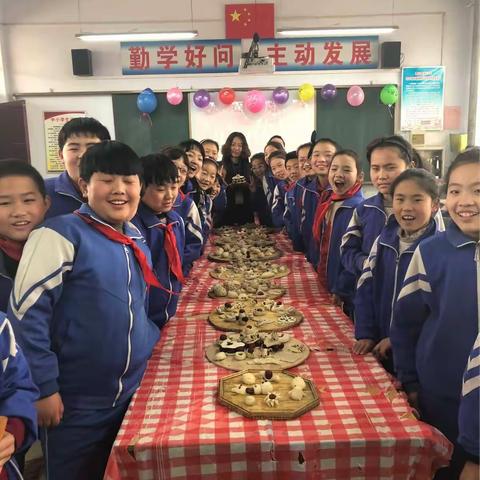 吴城小学“庆元旦，展风采，做美食”主题活动。