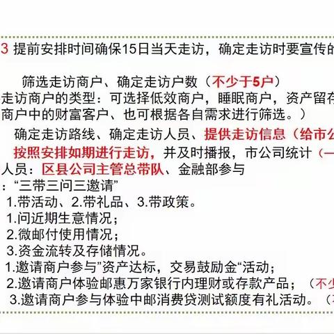 “商户新拓，质效提升”商户走访活动简报