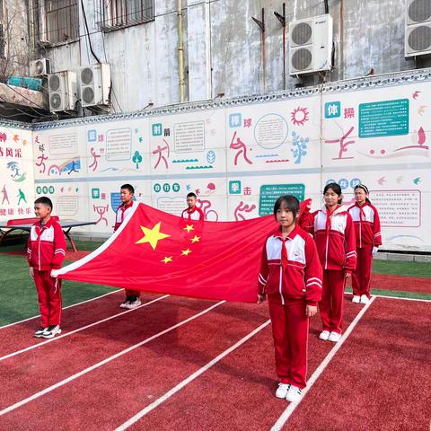 “喜迎三八妇女节”——海阳路小学感恩教育主题升旗活动