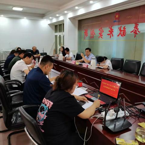 集团公司副总经理姜怀福对民丰公司进行工作调研和安全检查