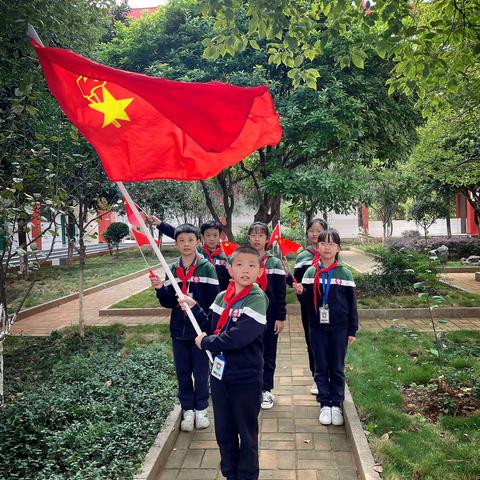 “传承红色基因 争做新时代好队员”--上高县正德学校小学部庆祝中国少年先锋队建队日活动