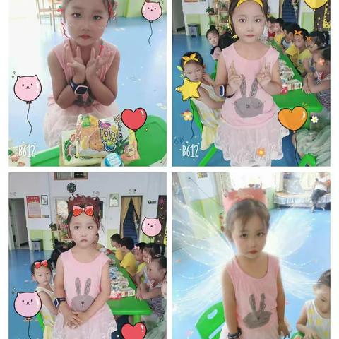 聪伶幼儿园朵朵一班――思雨宝贝想在幼儿园过生日👄