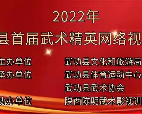 2022年武功县首届武术精英网络视频大赛圆满结束