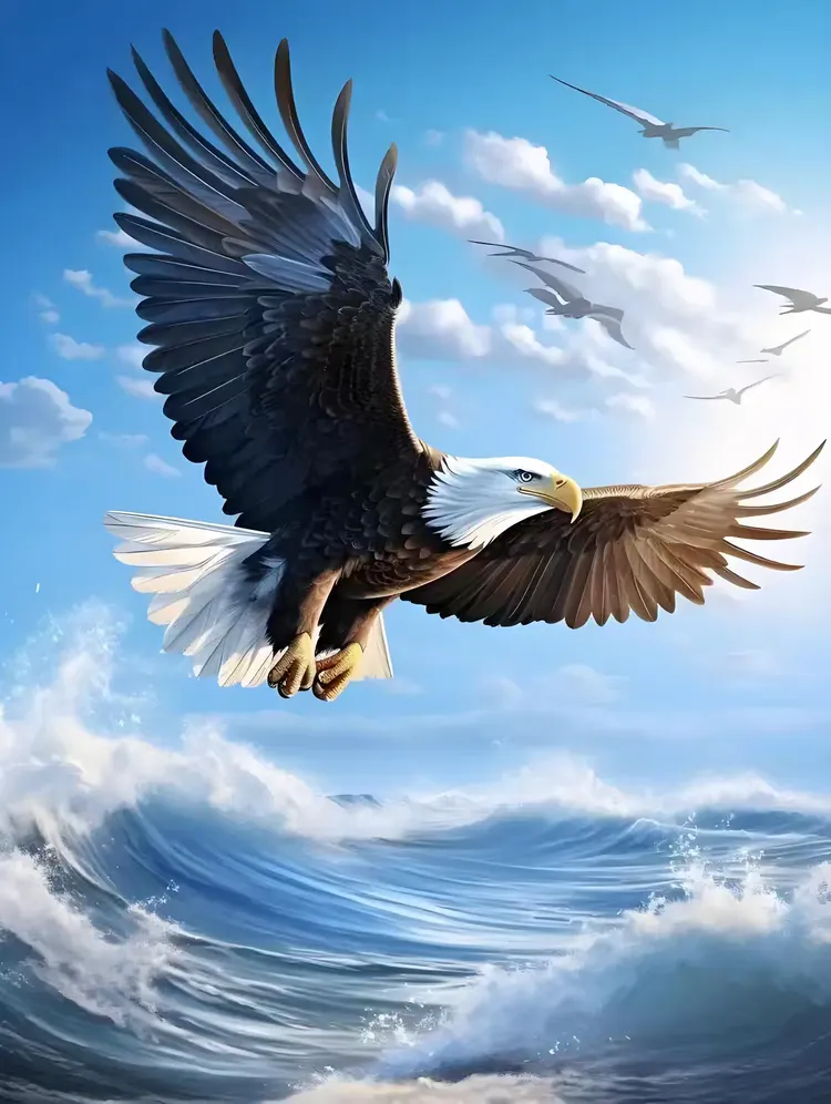 🌻歌海捡贝2118《雄鹰》