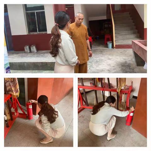 【盖洋镇】开展寺庙场所安全检查