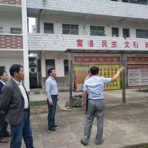 许剑松亲临流泗中学常规工作调研
