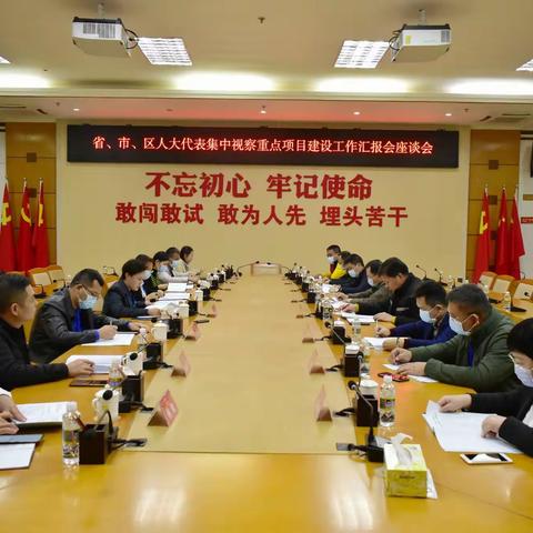 秀英区组织人大代表集中视察重点项目建设情况