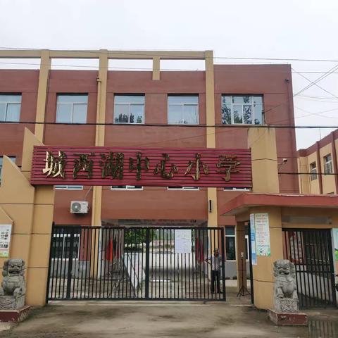 共同防新冠，确保开学期---城西湖乡中心小学开学工作