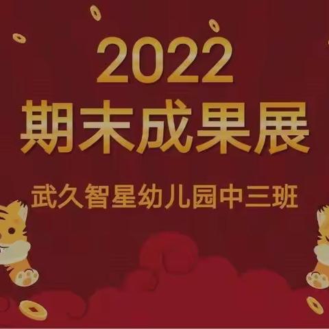 武久智星幼儿园     中三班期末成果汇报展