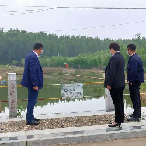 防溺水！我们在行动—大桥镇中心小学防溺水安全隐患大排查