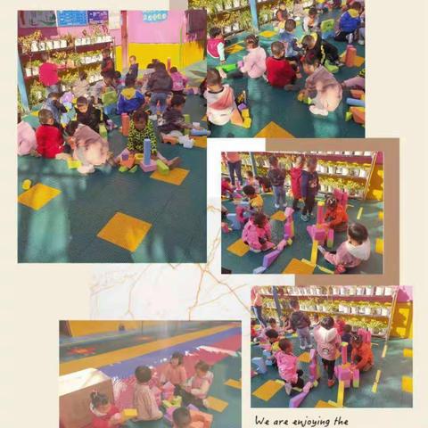 芽芽二班3月份的开心