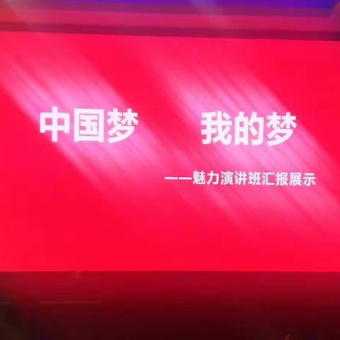 魅力社团  放飞梦想——柳林二中社团活动“魅力演讲班”汇报展示