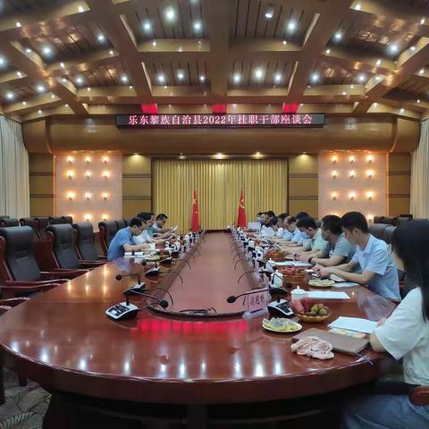 乐东县召开2022年挂职干部座谈会