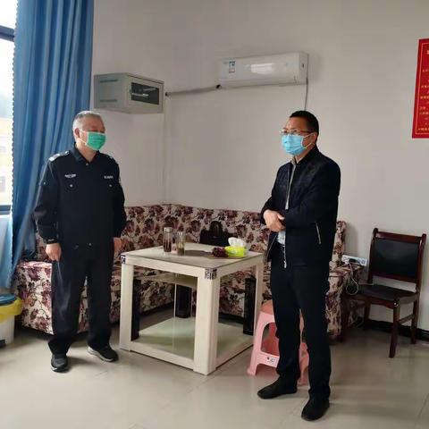 县政协副主席曾洁督查何坝街道新花铺集中隔离点疫情防控工作