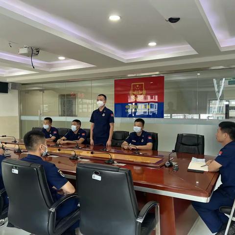 深圳市龙岗区龙岗消防救援站团支部庆祝中国共产党成立100周年——党史学习主题团课