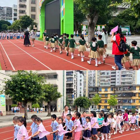 “幼”见小学，礼遇成长——执信小学幼小衔接系列活动之参观小学