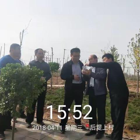 县委组织部现场指导“党建林”等四园建设