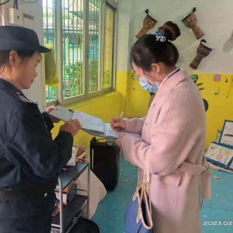 【迎督导检查，促园所发展】——宁化县和平幼儿园2023年春季开学督导检查