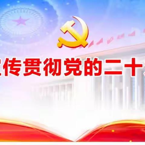 深思细悟作表率，潜心励志做教育-梧桐花镇中心小学党支部开展“六个一”深入学习贯彻党的二十大精神活动