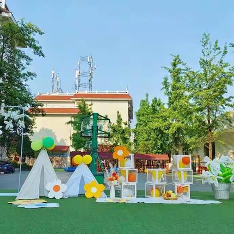 初夏田田、泮幼野餐会——甜心班