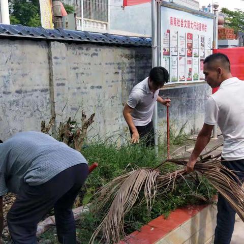 加来镇组织开展乡村振兴攻坚日环境卫生整治活动