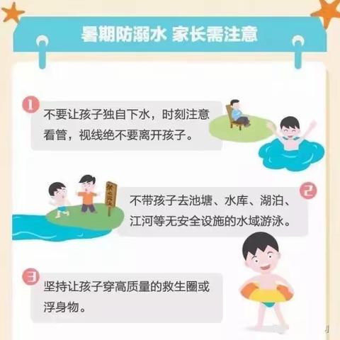 四会市东城街道东城幼儿园夏季防溺水安全教育