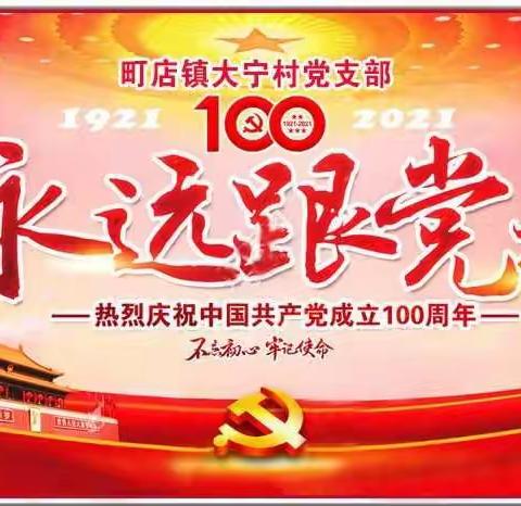 大宁村庆祝建党一百周年活动
