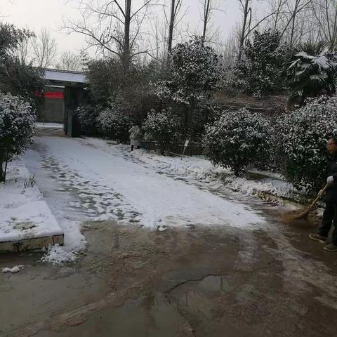 严寒之中的奉献