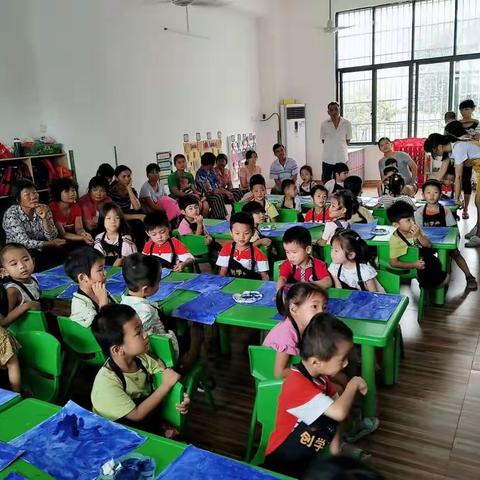 2018年6月26日新蕾幼儿园蕾（中）3班创学美术公开课