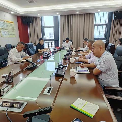 市城管局创建国家卫生城市重点工作推进会暨创卫督导市容环境卫生组工作部署会