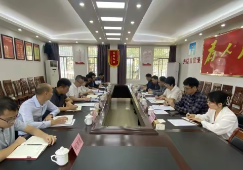 市委常委、组织部部长何先英带队到大成镇调研换届工作