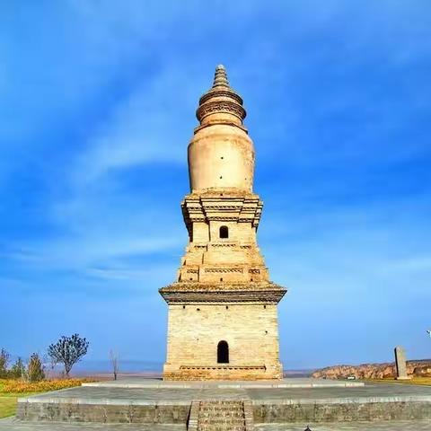 山西万荣北辛舍利塔