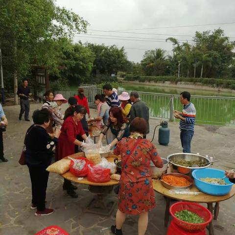 2020年卜文村三小队元旦大团聚