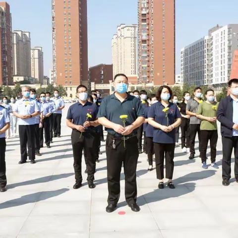 【游园社区新时代文明实践站】开展烈士纪念日公祭活动