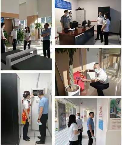 交通银行荆门分行开展国庆节前安全检查