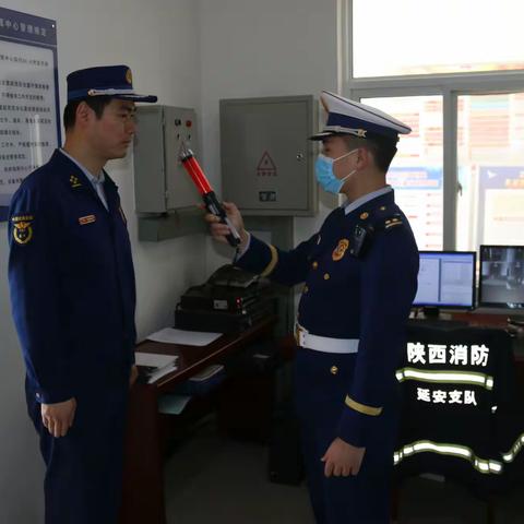 【甘泉消防】延安支队纪委深入甘泉大队开展“纠四风促廉洁”督导检查