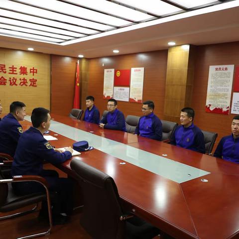 延安支队作战训练安全专班系列报道（四）延安支队作战训练科深入培训班检查指导队伍管理工作