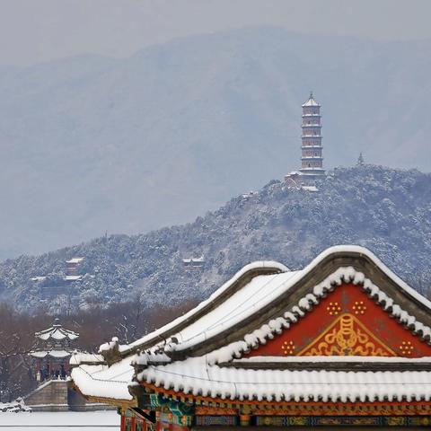 瑞雪落京城