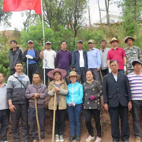 党旗心中飘，劳动最光荣，我们在行动