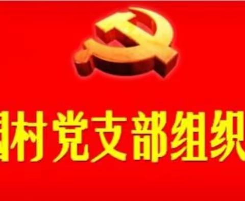 三角园村党支部召开2021年度组织生活会暨民主评议党员大会