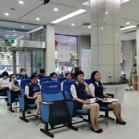 驻马店农商银行开发区支行争创优秀业绩“大比武”