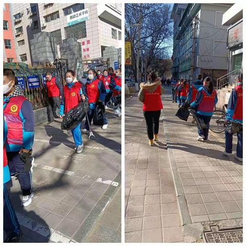 学习雷锋精神，文明城市有你有我——翠桥学校开展学雷锋志愿服务活动