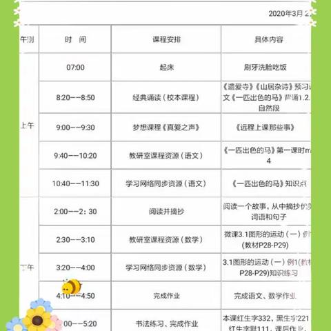为了春天的绽放——记内乡六小二年级语文教师线上教学的一天