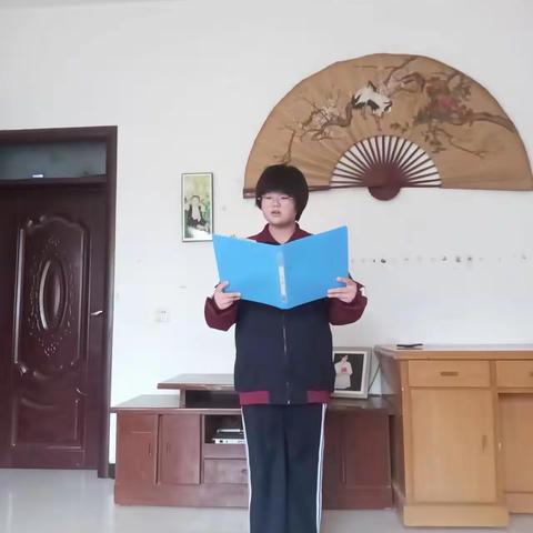 诵读党的二十大报告  凝聚心力再出发----广平四中18班开展师生诵读二十大报告活动