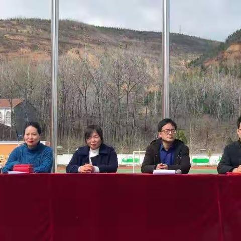 不负春光，启航梦想———马店镇中心小学开学典礼暨“立德树人，成才报国”动员大会