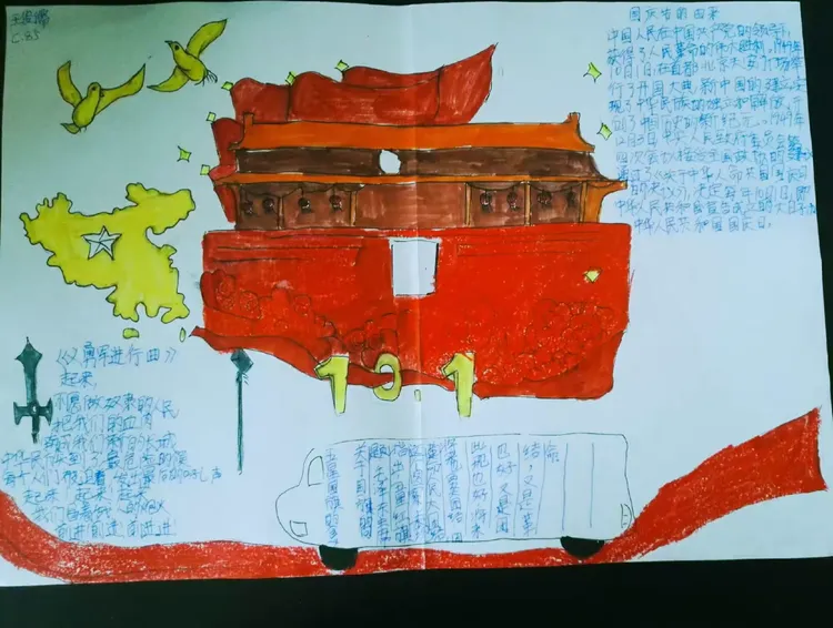 以下是我们部分优秀手抄报作品,漂亮吧!